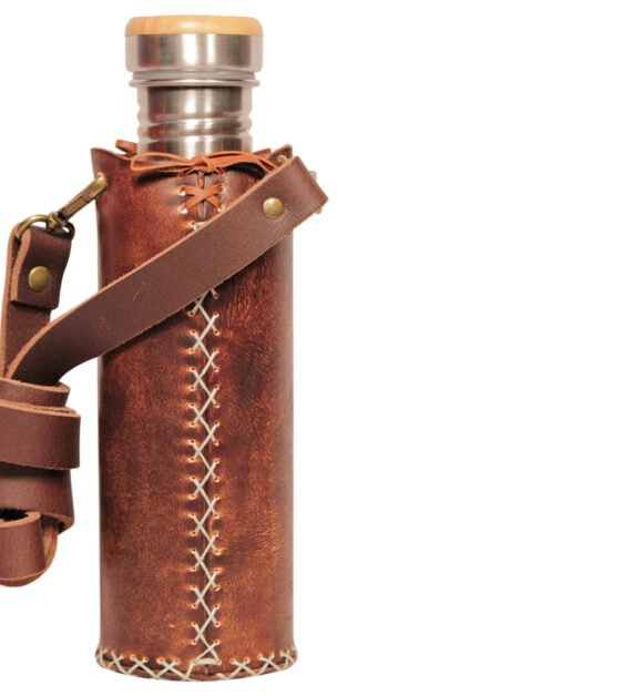 Butterfly Brown Deluxe Vesica waterbottlecase 3 of 4