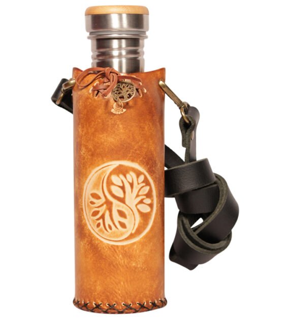 Yin Yang Tan Deluxe Vesica waterbottlecase 1 of 4