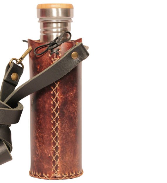 Sri Yantra Brown Deluxe Vesica waterbottlecase 3 of 4