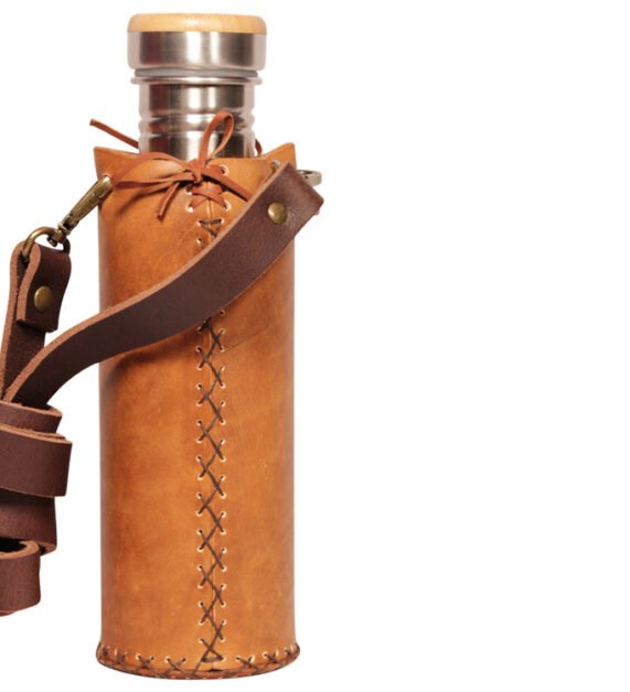 Triangle grid Timber Deluxe Vesica waterbottlecase 3 of 4