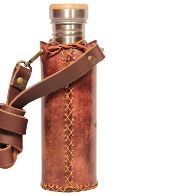 Horse Brown Deluxe Vesica waterbottlecase 3 of 4