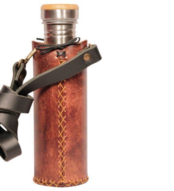Icosahedron Brown Deluxe Vesica waterbottlecase 3 of 4