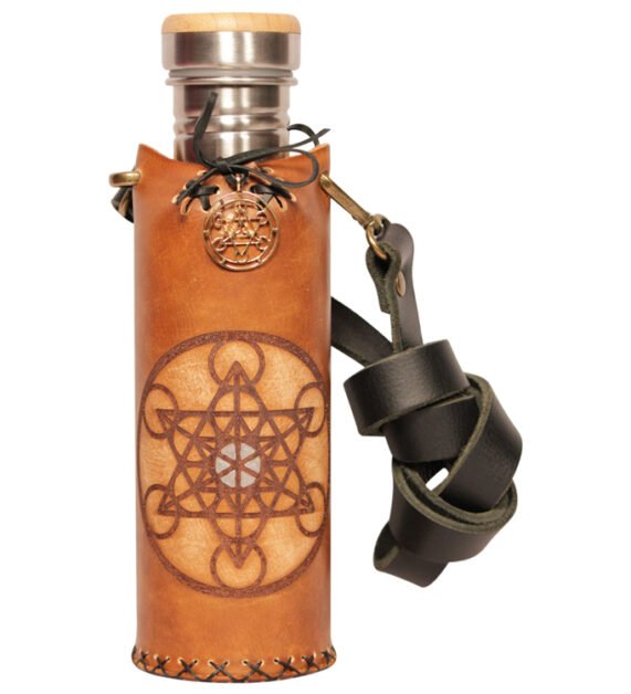 Metatron TimBwn Deluxe Vesica waterbottlecase 1 of 4