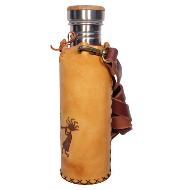 Kokopeli Tan Deluxe Vesica waterbottlecase 2 of 4