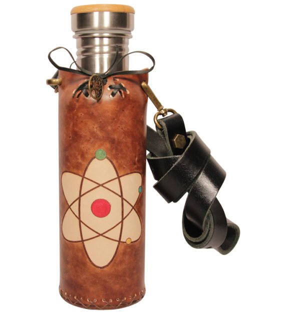Atom Brown Deluxe Vesica waterbottlecase 1 of 4
