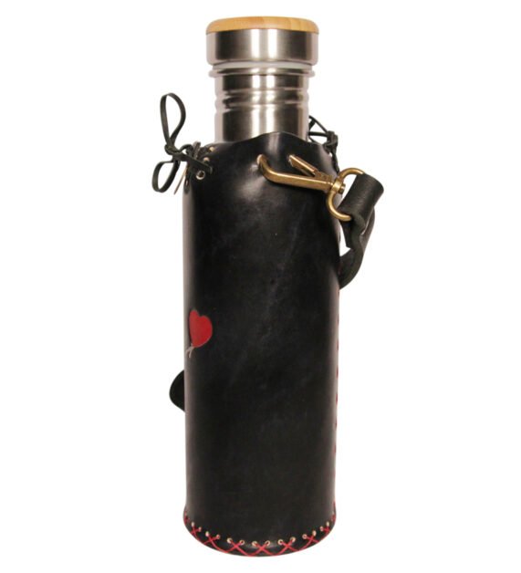 Banksy A black Deluxe Vesica waterbottlecase 2 of 4