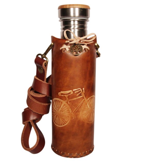 Bike brown Deluxe Vesica waterbottlecase 1 of 4