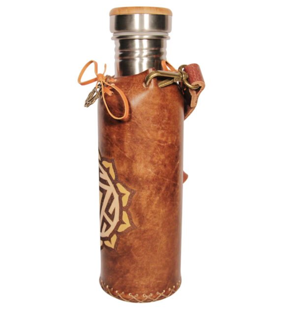 Solar Plexus timbrown Deluxe Vesica waterbottlecase 2 of 4