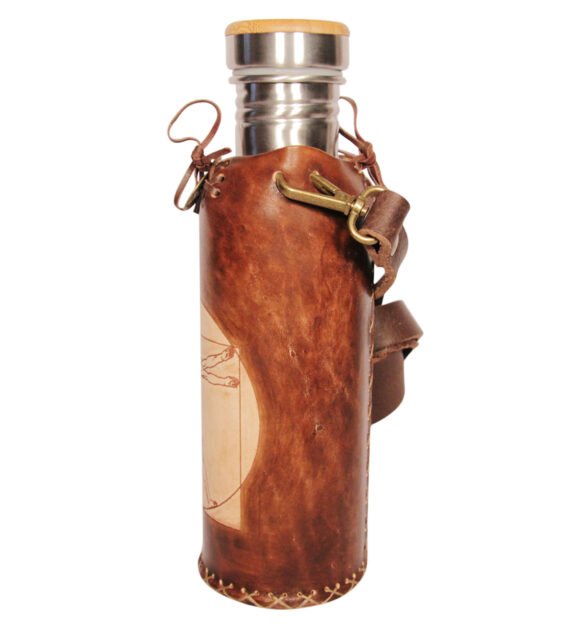 Viturian man brown Deluxe Vesica waterbottlecase 2 of 4