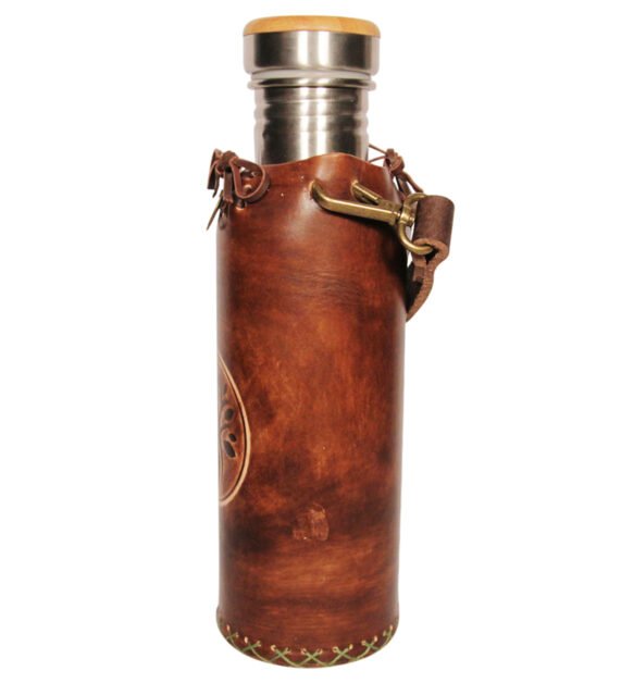 Yin Yang brown Deluxe Vesica waterbottlecase 2 of 4