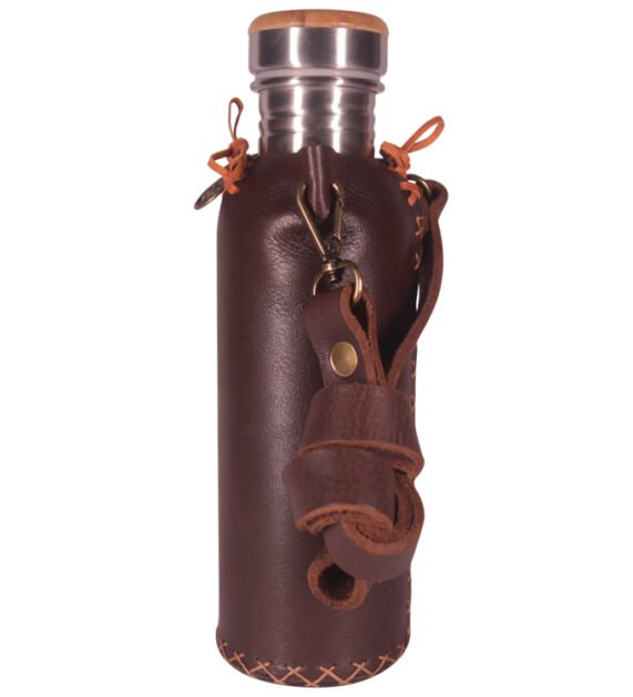 Brown Vesica waterbottlecase 2