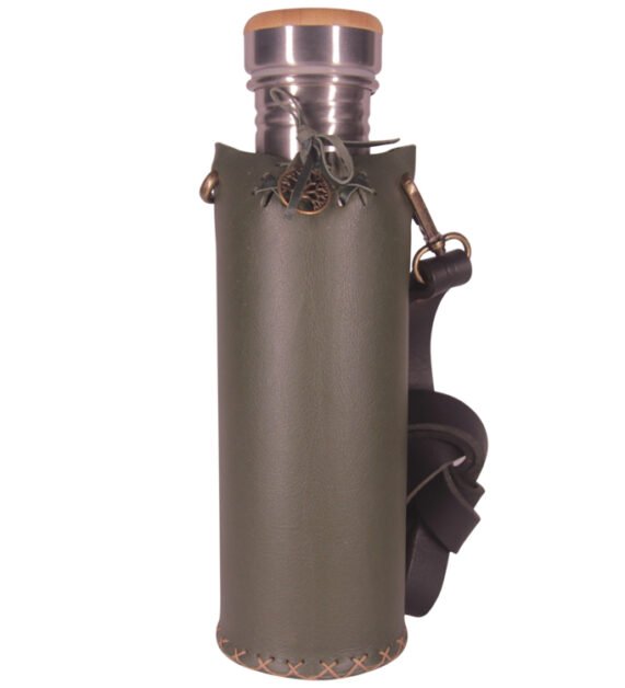 Green Vesica waterbottlecase 1